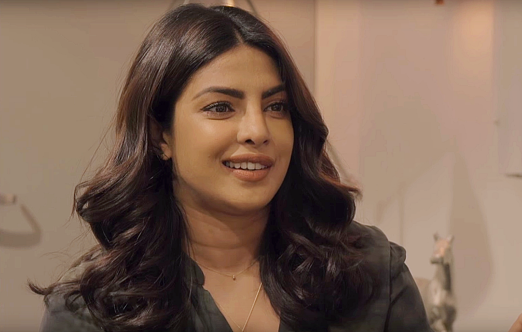 Priyanka during the filming of <i>Quantico.</i> (Photo Courtesy: <a href="https://www.youtube.com/watch?v=q9EKYKQWo5A">Youtube/FilmCompanion</a>)