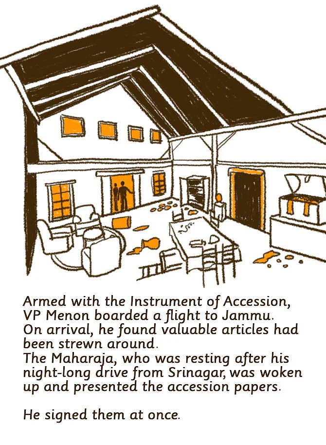 A Stomach Ache Led to a Turbulent Accession of Jammu & Kashmir