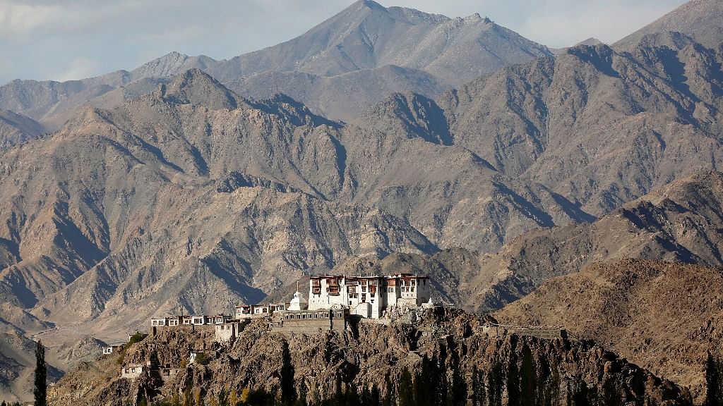 Stakna monastery catches the evening light near Leh, the largest town in the region of Ladakh, nestled high in the Indian Himalayas. (Photo: Reuters)