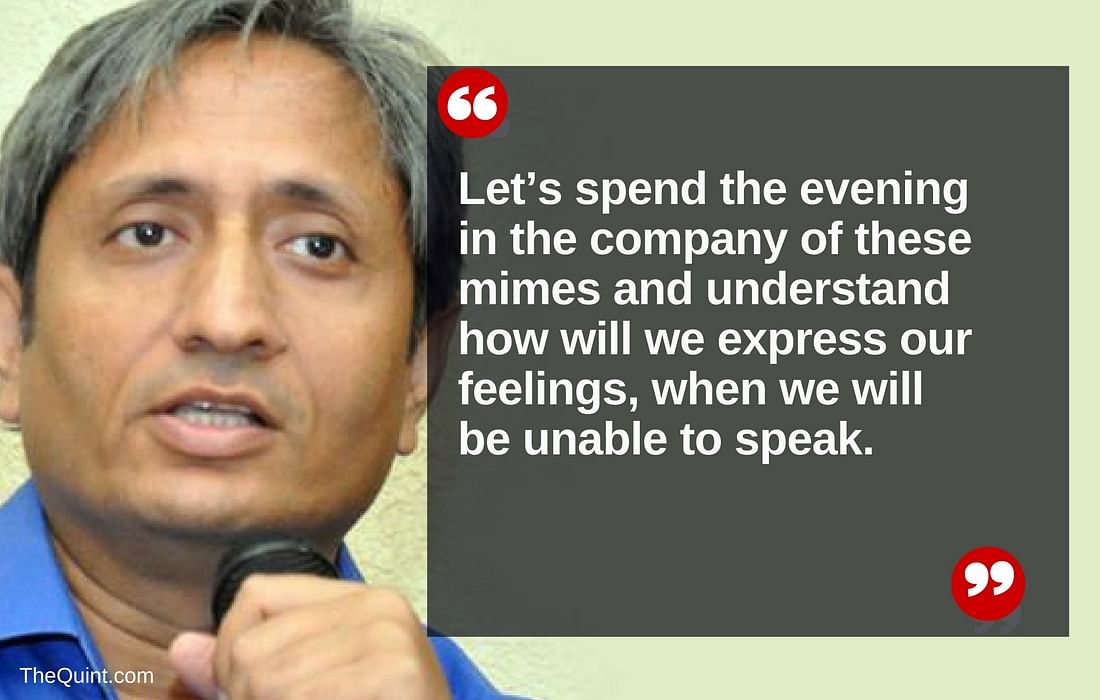 “If we can’t question, then what will we do?” Ravish Kumar asks in a satirical primetime show after the NDTV ban. 