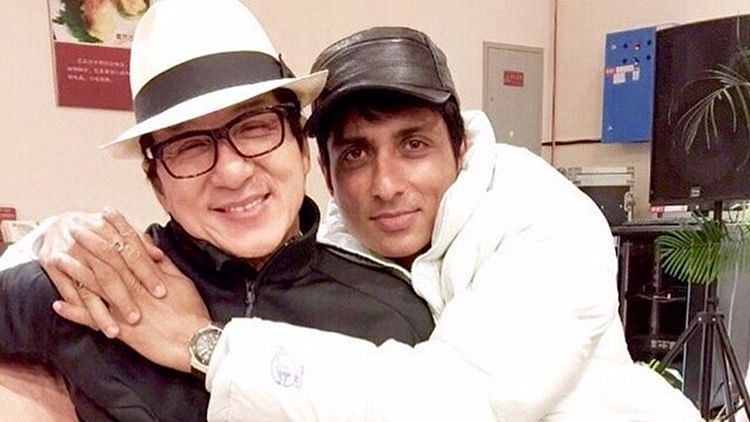 Sonu Sood congratulated Jackie Chan on winning the Oscar. (Photo Courtesy: Twitter)