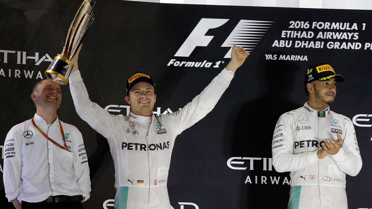 Nico Rosberg Pips Lewis Hamilton To Win First F1 Championship