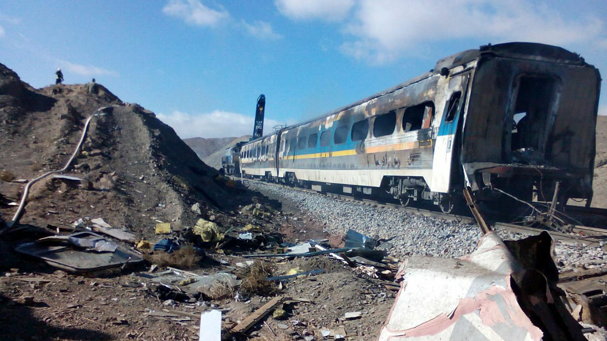 Two Passenger Trains Collide in Iran, 44 Killed, 133 Injured