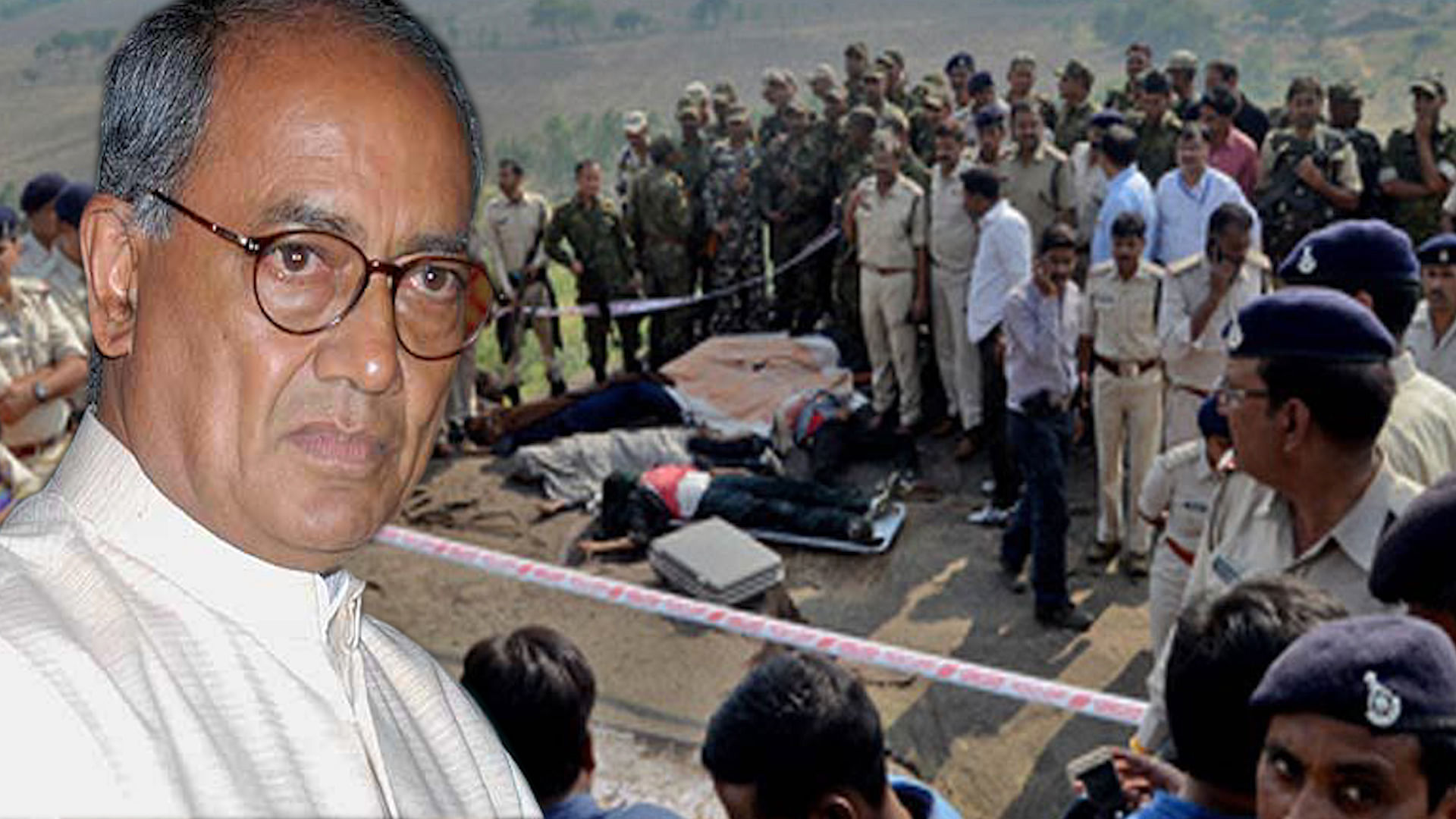 Former Madhya Pradesh Chief Minister Digvijaya Singh discusses the Bhopal encounter with The Quint (Photo: The Quint)