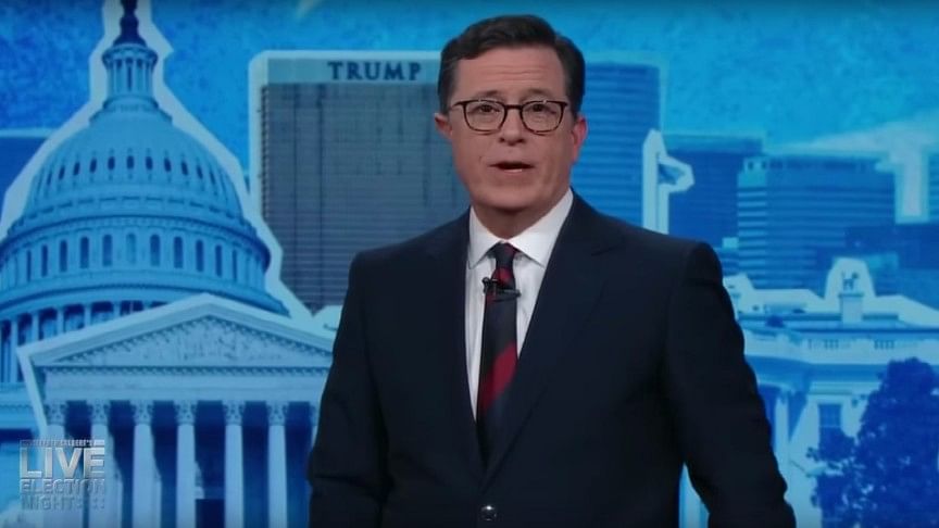The Late Show With Stephen Colbert. (Photo Courtesy: <a href="https://www.youtube.com/watch?v=9m2valF3s84">YouTube</a> screenshot)