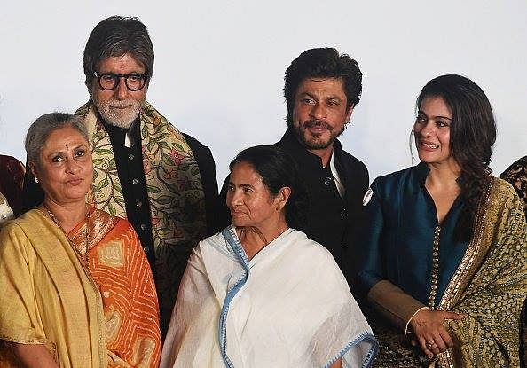 The Kolkata International Film Festival got a grand start in the presence of Amitabh Bachchan, Shah Rukh Khan.