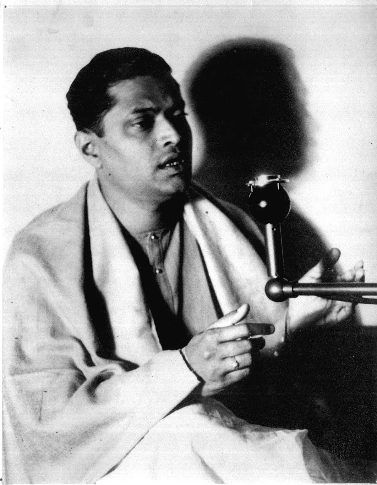 Paranjpye’s film on the legendary composer-singer Pankaj Mullick has disappeared. (Photo courtesy: Khalid Mohamed)