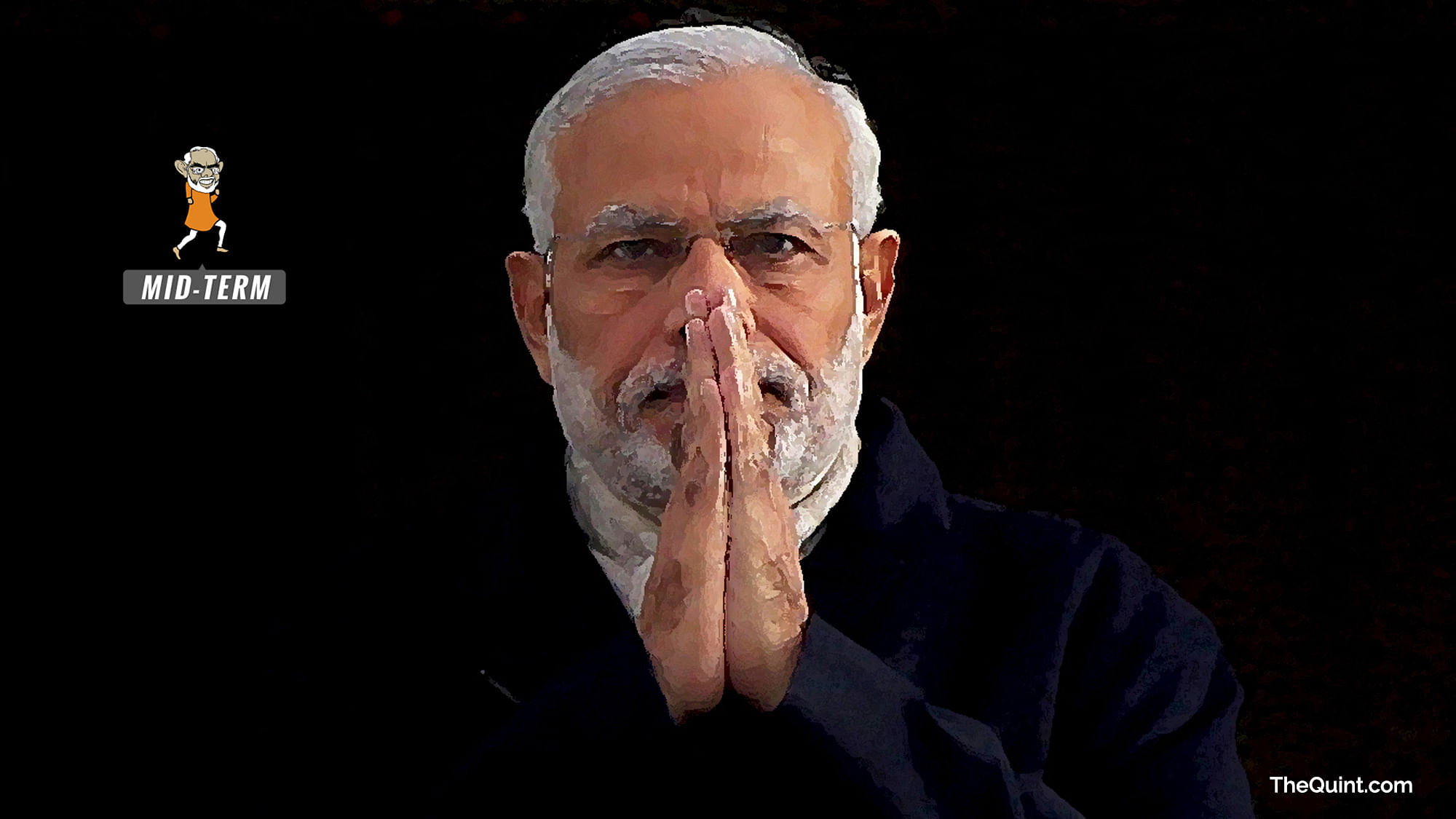 It’s time to take stock of the hits and misses of the Modi-led government as it reaches midterm in office. (Photo: Reuters/Altered by <b>The Quint</b>)