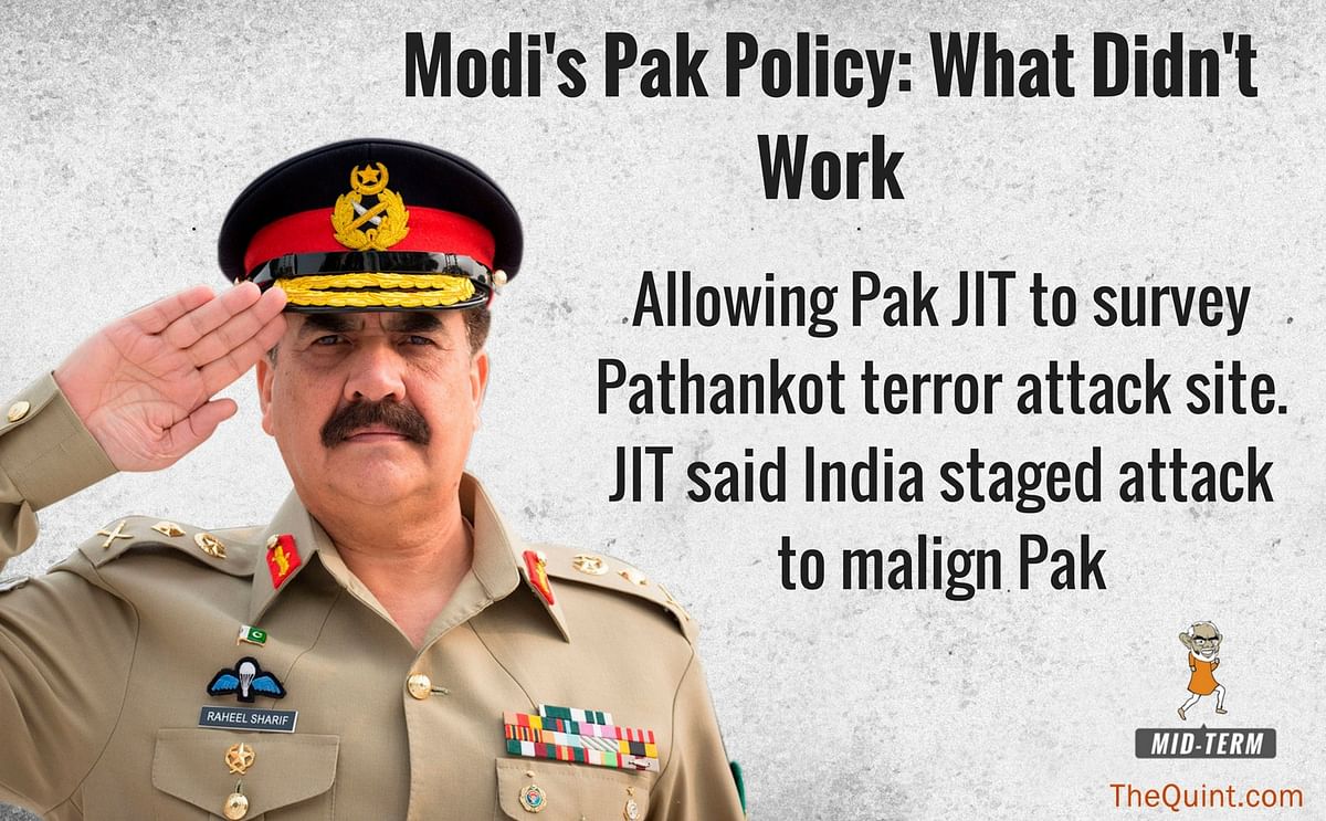A look at Prime Minister Narendra Modi’s diplomatic moves concerning Pakistan in the first half of his term.
