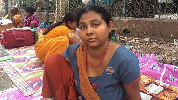 

Rani Devi, 34, came to Mumbai’s Tata Memorial Hospital, two months ago, to treat her rectal cancer. Her family has a bank account but doesn’t earn enough to save. (Photo Courtesy: IndiaSpend/Swagata Yadavar)