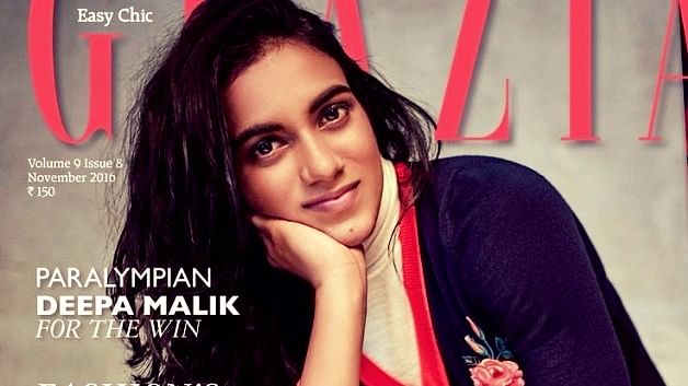 She is on the cover of <i>Grazia</i> this November and looks like an absolute diva. (Photo: Twitter/ Grazia India)