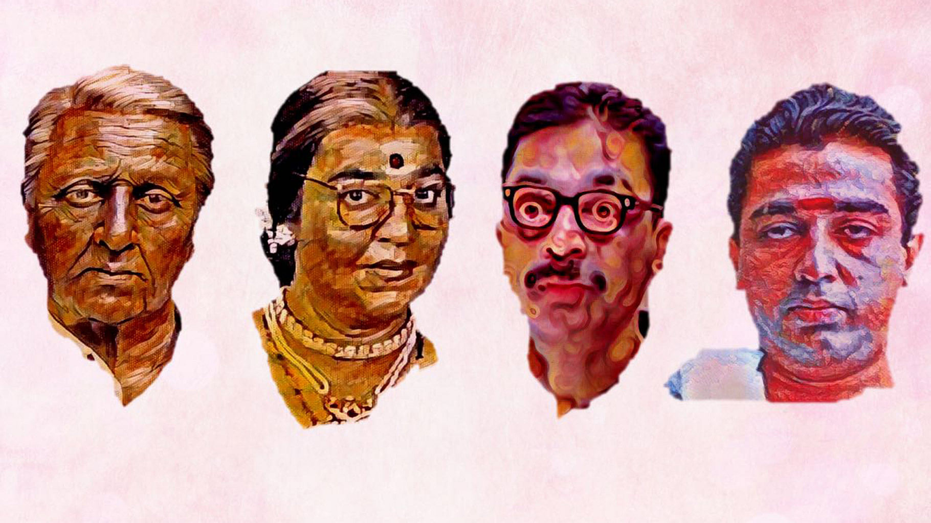 For over five decades, the accused, Kamal Haasan has conned the public by adopting various disguises and personas. (Photo: Vikram Venkateswaran, who is rather pleased with himself right now)