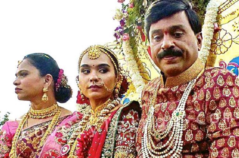 Billionaire Janardhana Readdy went all out for his daughter’s super extravagant wedding.