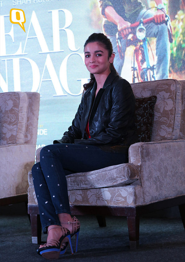 What happened behind the scenes of ‘Dear Zindagi’’s press meet? Read this to get the scoop.
