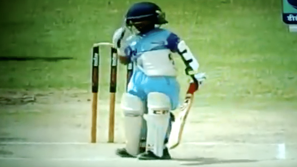 Rudra Prata from Delhi was just 5 years old when he played an Under-14 match. (Photo Courtesy: <a href="https://www.youtube.com/watch?v=mM9sCXDTr6o">Youtube screengrab</a>)
