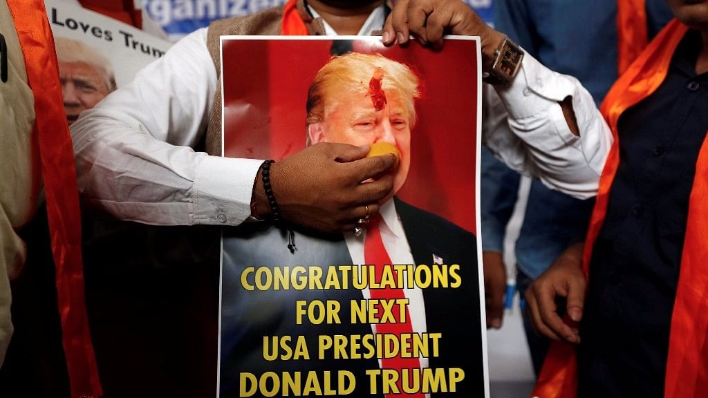 Right-wing group Hindu Sena has pledged support for Donald Trump. (Photo: Reuters) 