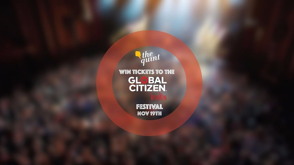 <b>The Quint</b> is offering you a chance to grab free tickets to the Global Citizen India Festival.&nbsp;