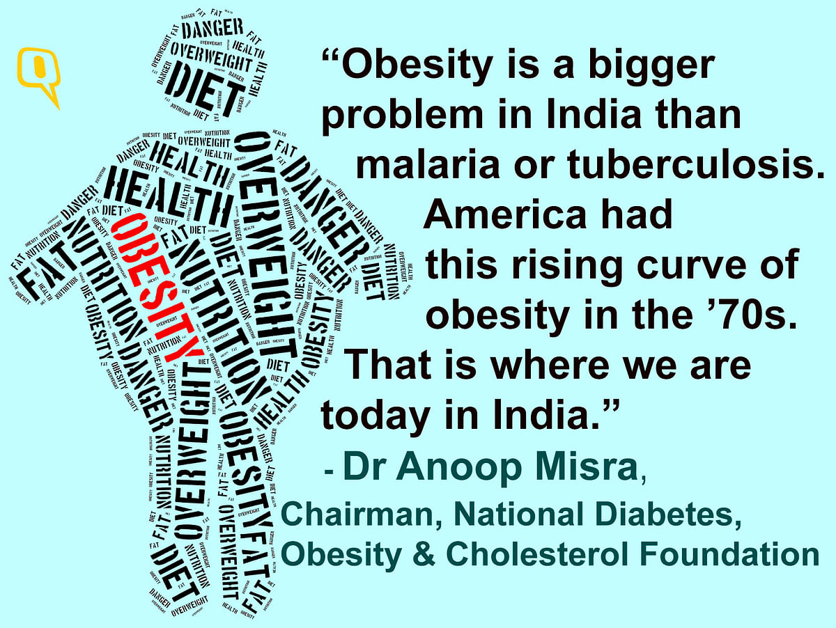 India has twice as many obese women as men, and it’s putting them at risk of heart disease, stroke & cancer.