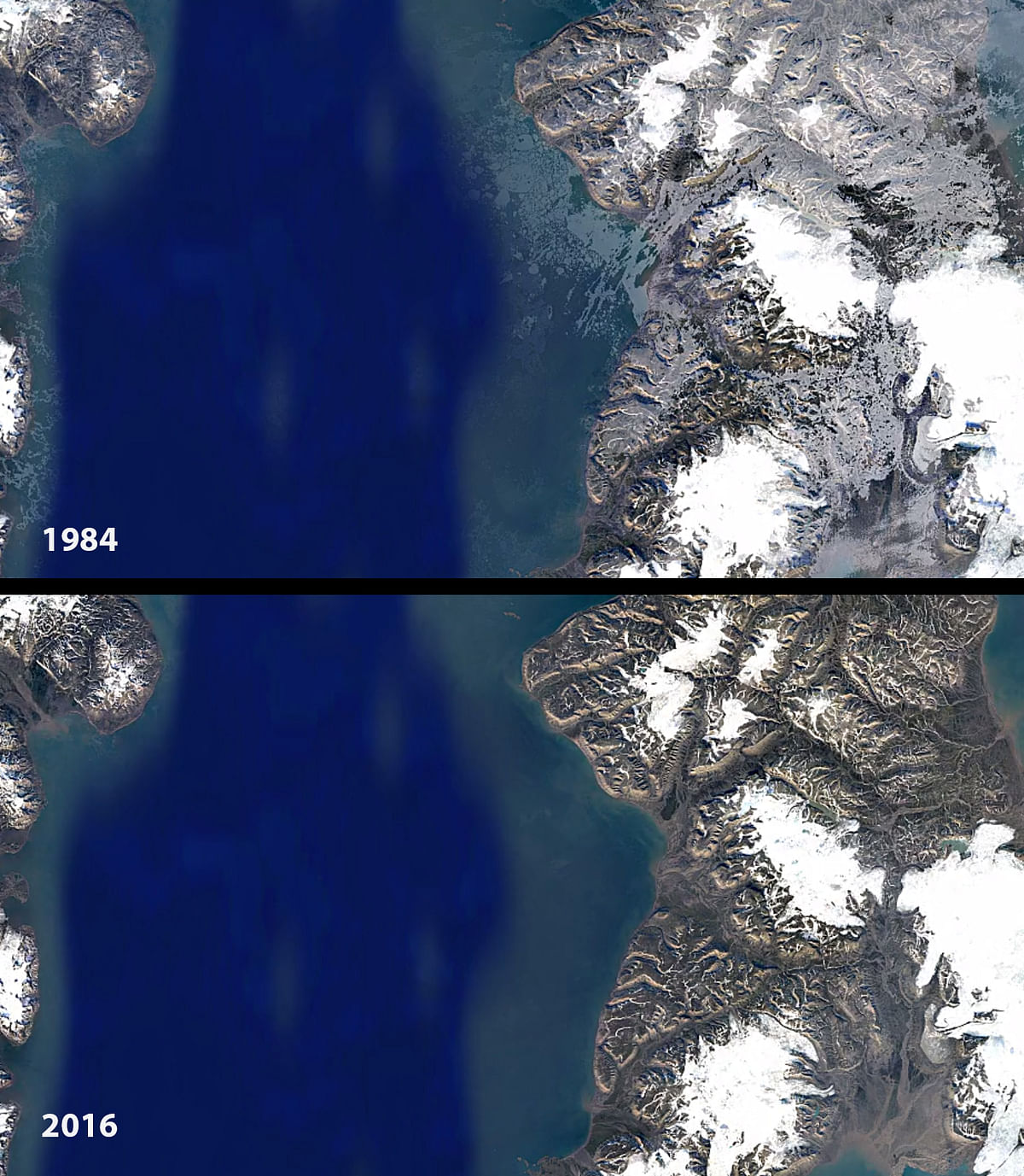 Even satellites can see how badly we’re hurting our environment, Google Earth shows us. 