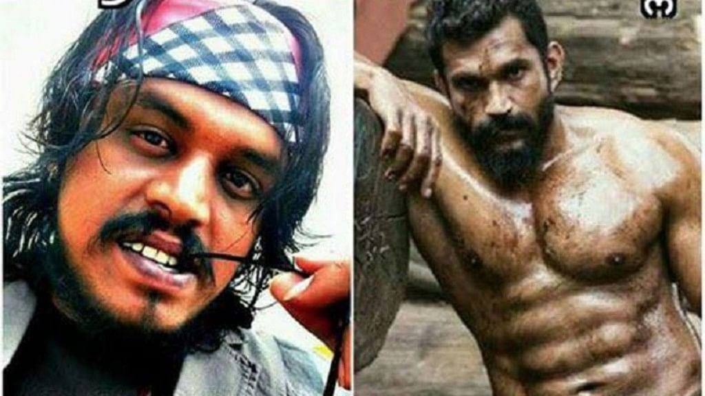 Kannada actors Uday (left) and Anil (right) were performing the stunt as a part of the film <i>Mastigudi</i>. (Photo Courtesy: The News Minute)