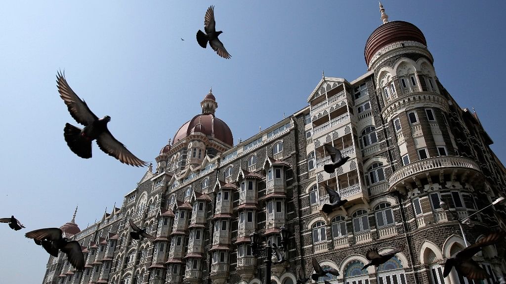 The iconic Taj Mahal Palace Hotel that was the epicentre of the terrorist attacks in Mumbai on 26 November 2008.