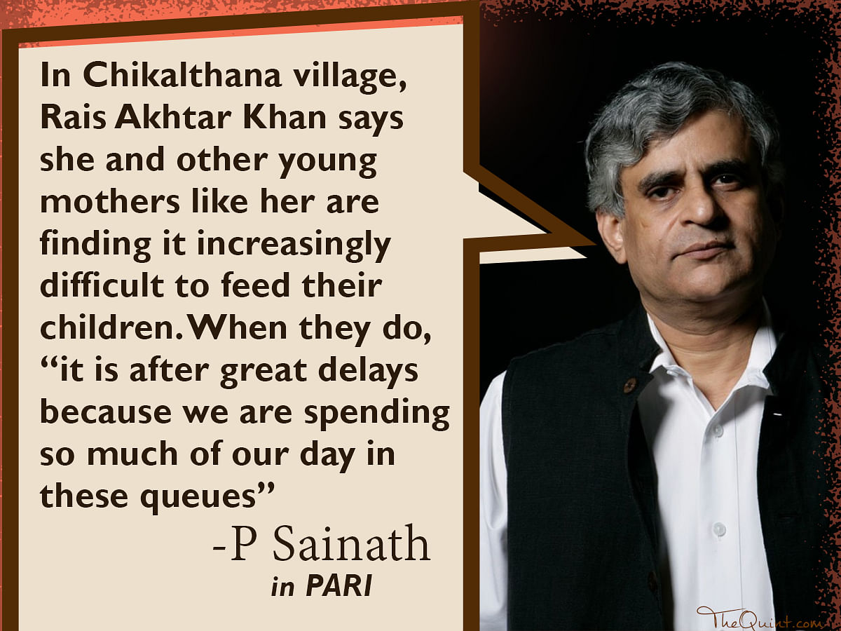 

With one decision, farmers, labourers and daily wage workers have been rendered helpless, writes Sainath.
