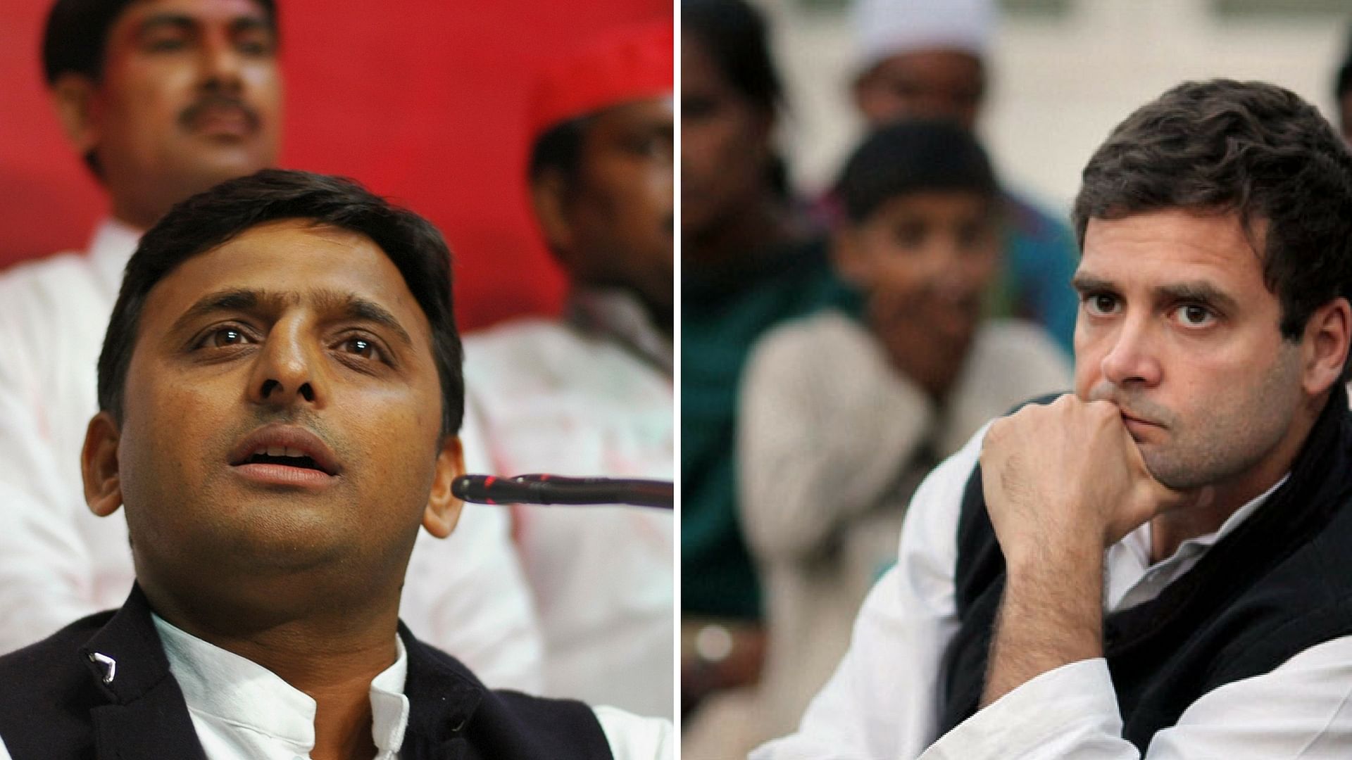 Will there be a Congress- Samajwadi party alliance in Uttar Pradesh in 2017? (Photo: <b>The Quint</b>)