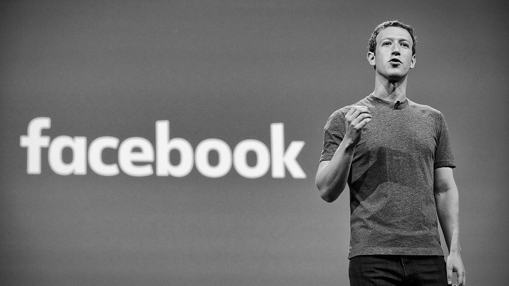 Facebook CEO Mark Zuckerberg. 