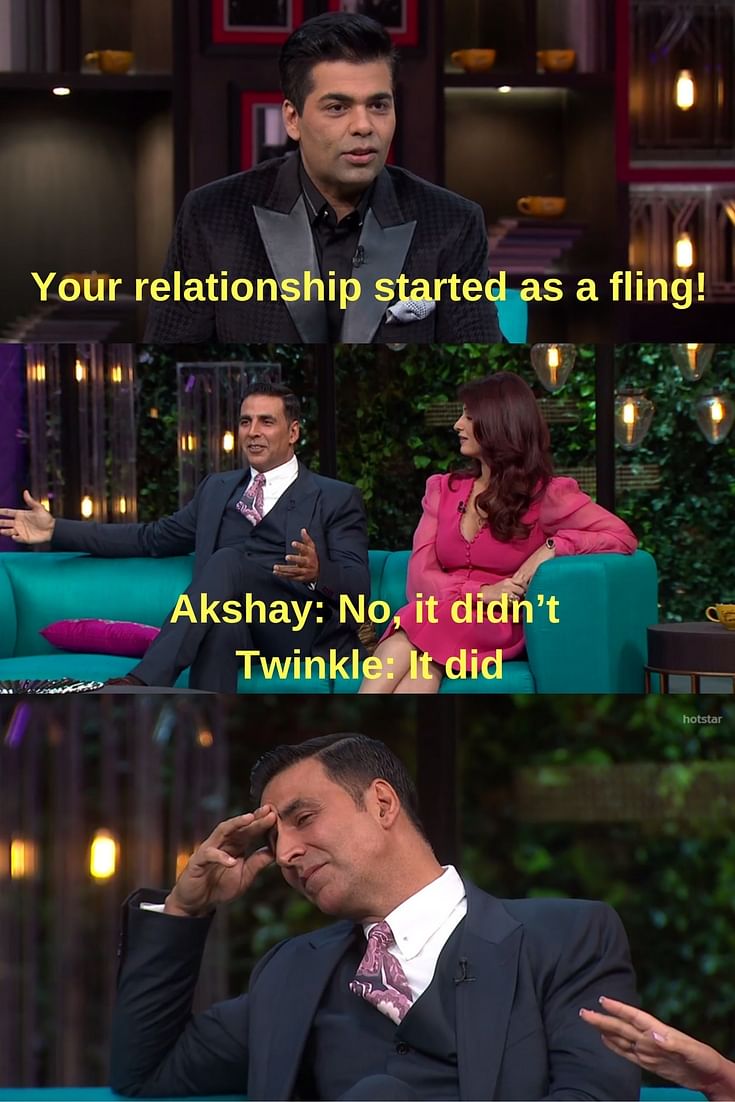 Twinkle Khanna stole the show on ‘Koffee With Karan’ and left Akshay Kumar and KJo totally stumped.