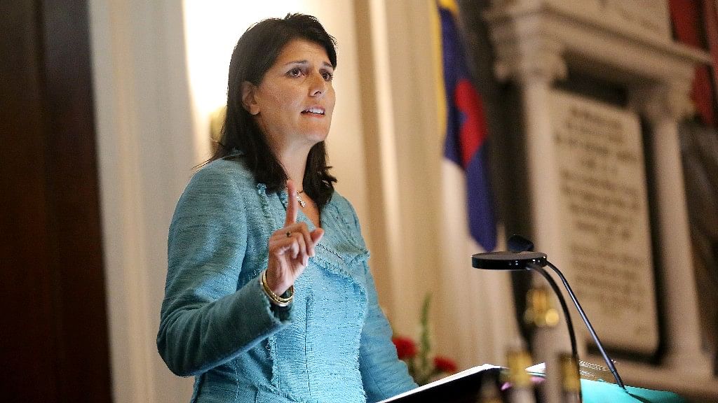 Charleston Governor Nikki Haley’s appointment to a cabinet-rank post by President-elect Trump shows signs of Indian Americans’ political emergence. (Photo: AP)