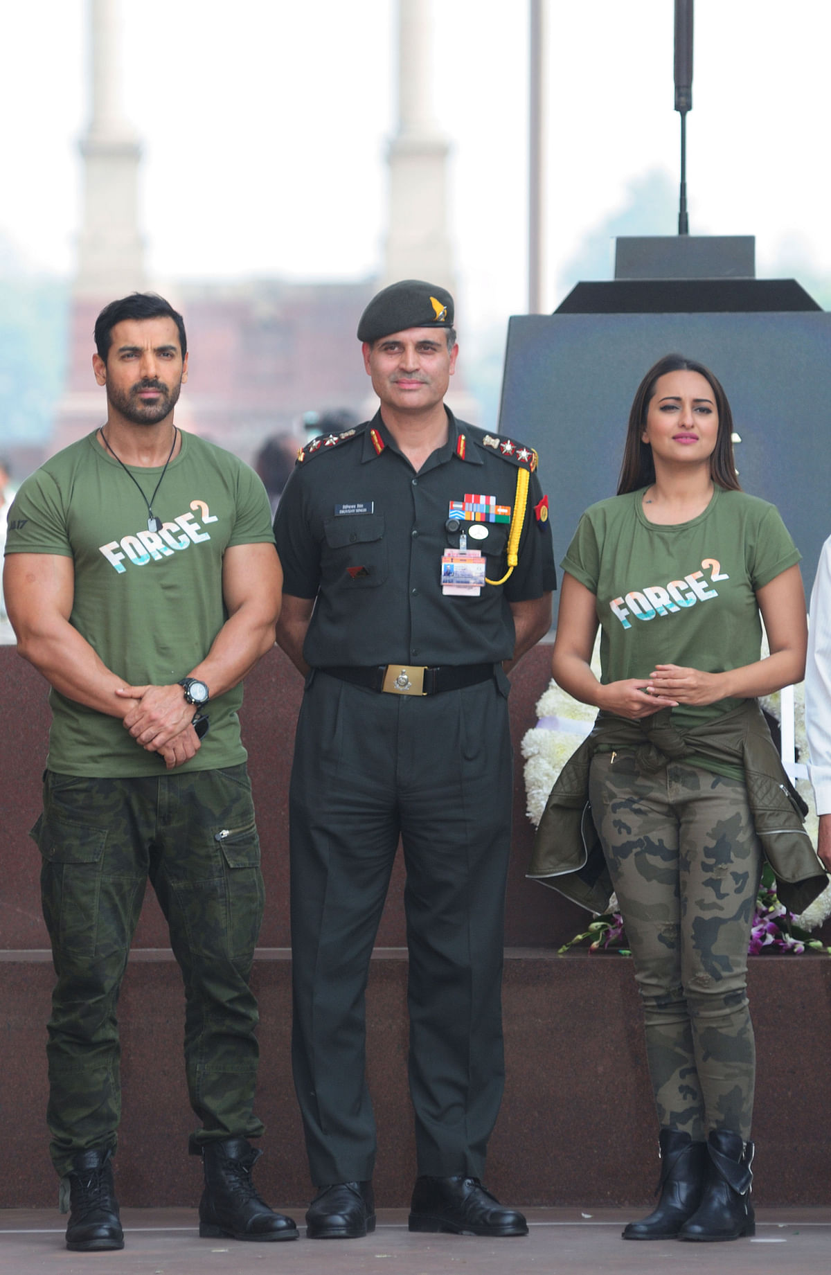 Watch John Abraham and Sonakshi Sinha in Delhi to promote their new film.