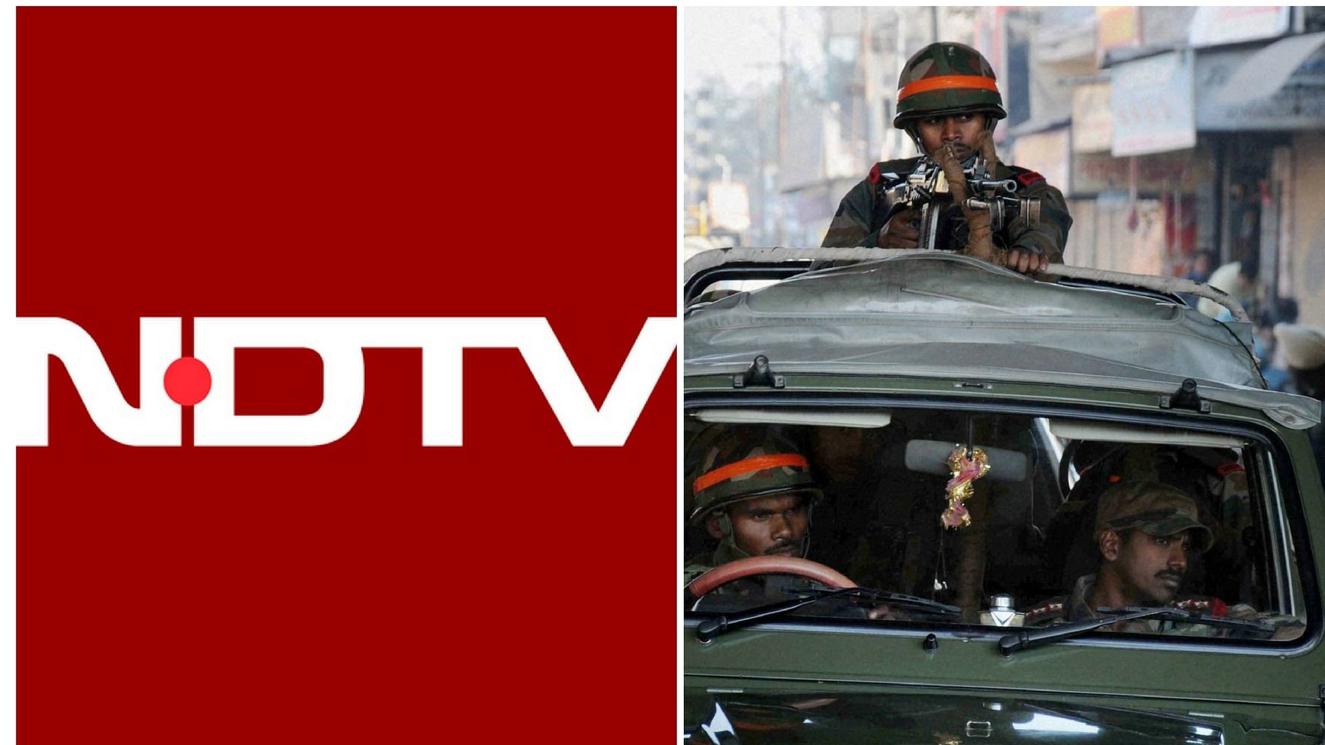 NDTV might go off air for a day for its Pathankot coverage. (Photo: The Quint)