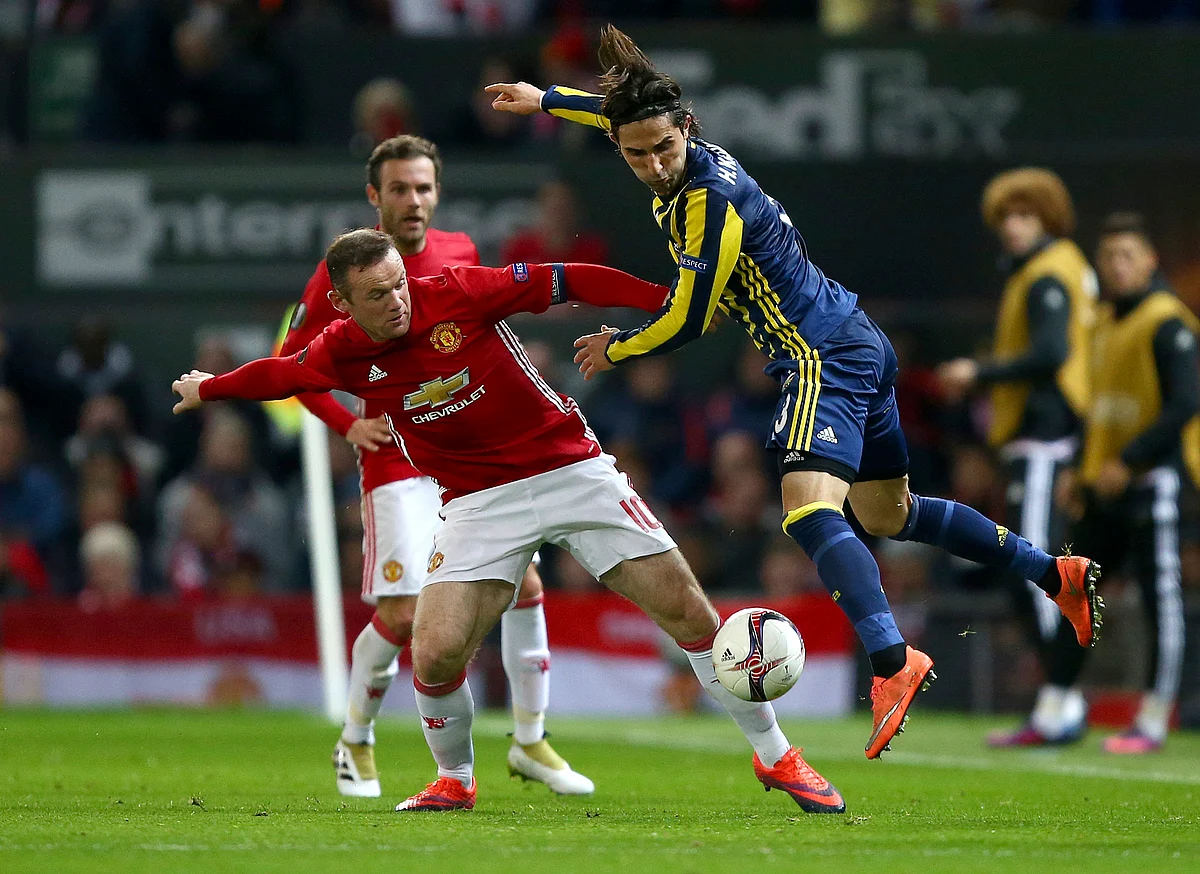 Wayne Rooney netted a late consolation. (Photo: AP)