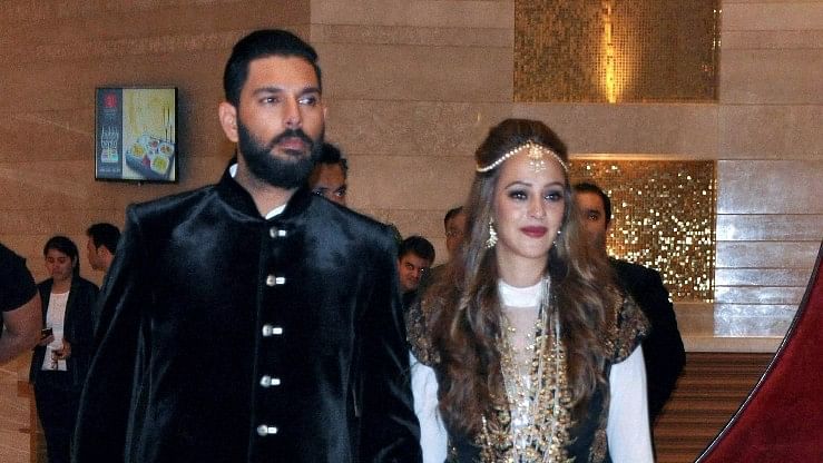 Yuvraj Singh and Hazel Keech will tie the knot in Chandigarh on Wednesday. (Photo Courtesy: PTI)