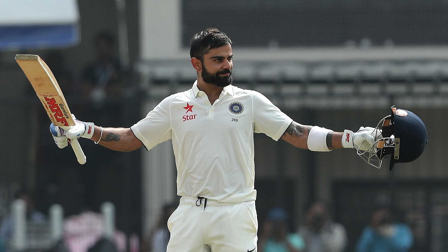 Virat Kohli’s Indian Test team are ranked number one in the world. (Photo: BCCI)