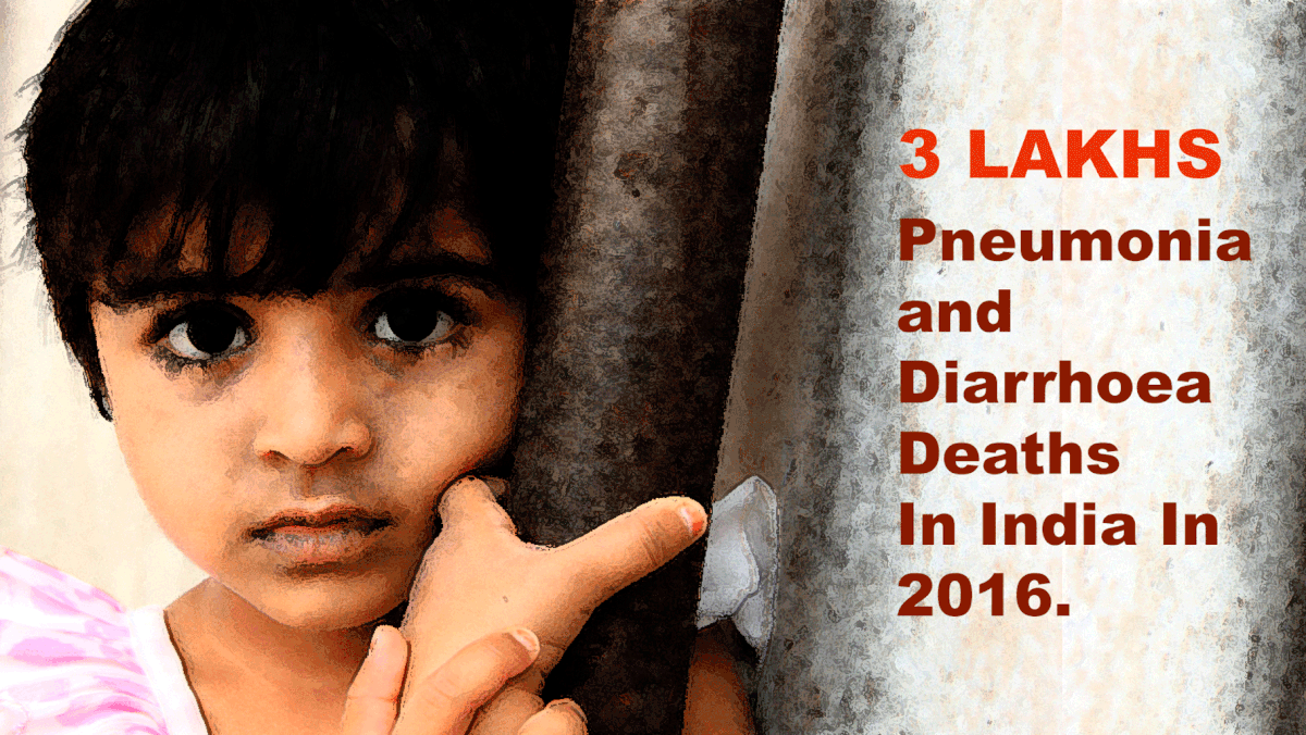  India has the highest number of child deaths from pneumonia & diarrhoea, worse than Pakistan, sub-Saharan Africa.