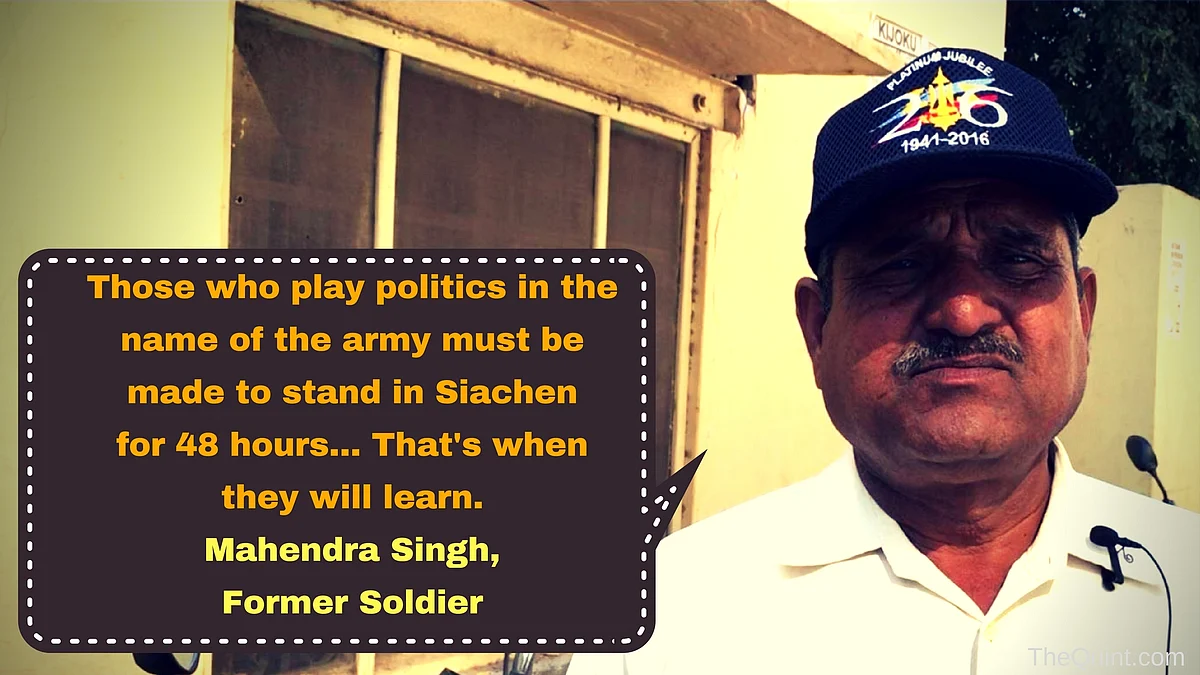 Why Use Army’s Sacrifices to Snuff Anger Over Note Ban: Ex-Jawans