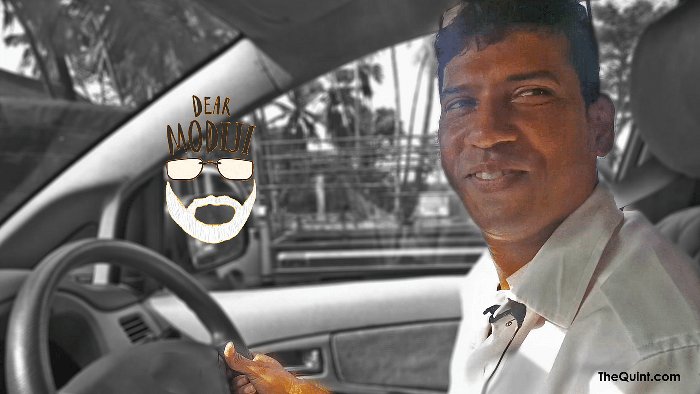Anil, a cab driver in Goa, has high hopes from Modi ji’s ‘masterstroke’ of a currency ban (Photo: <b>The Quint</b>)