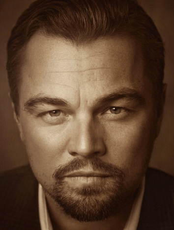 Leonardo DiCaprio, the looker, continues to charm. 