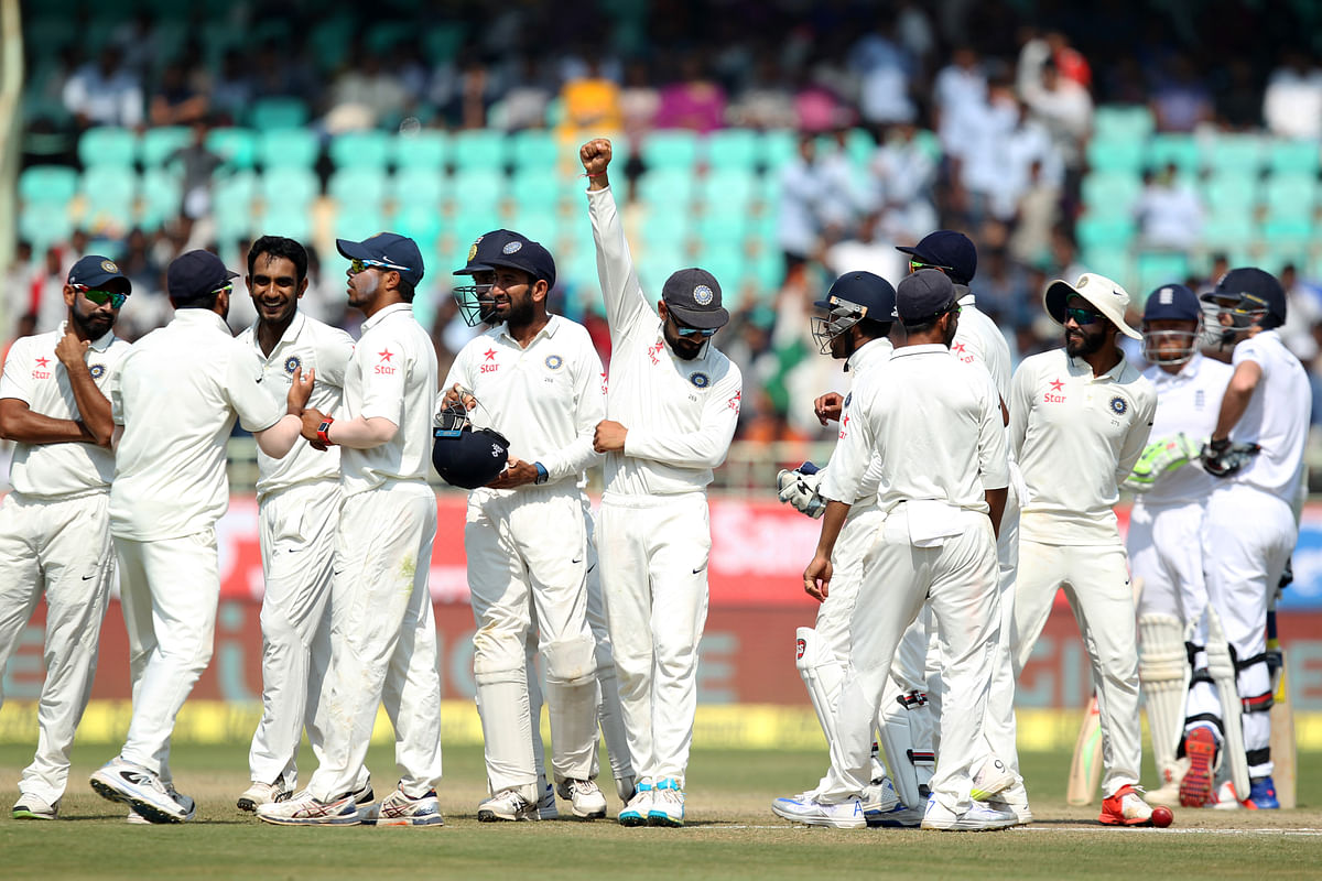 A summary of the second Test between India and England, in pictures.