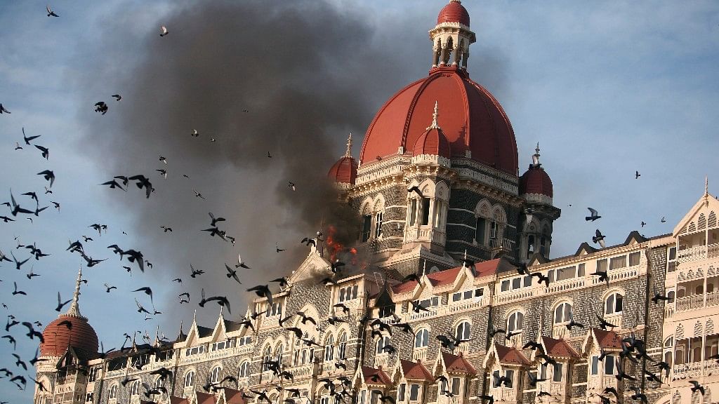 The burning Taj Mumbai has become an emblem of the 26/11 terror attacks.&nbsp;