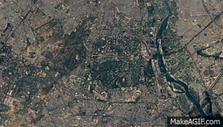 Even satellites can see how badly we’re hurting our environment, Google Earth shows us. 