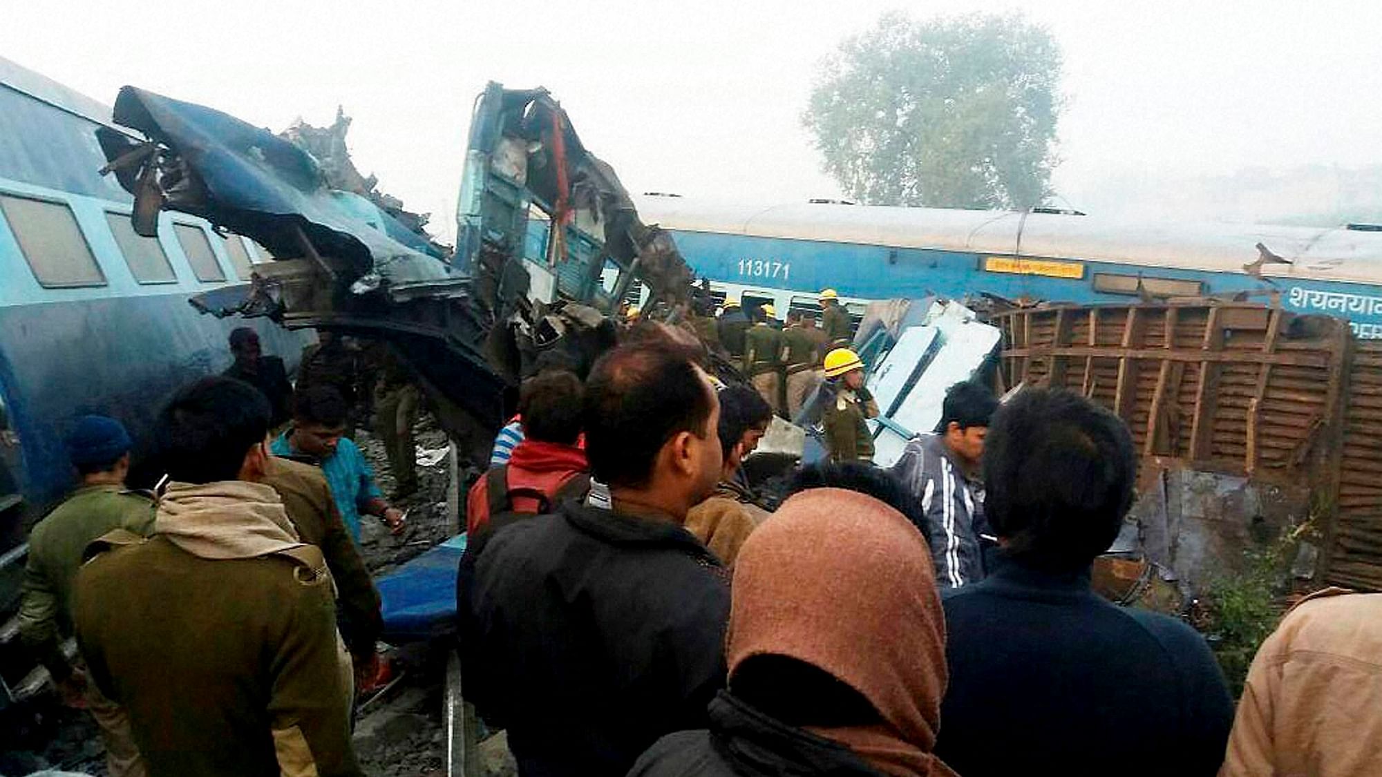 

Visuals of the accident site as rescue operations continue. (Photo: PTI)