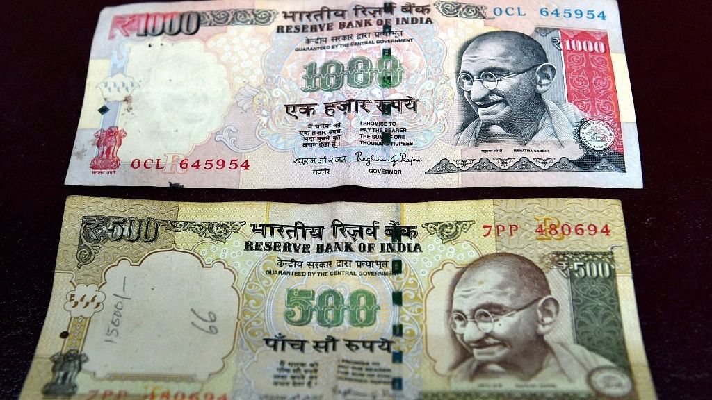 Rs 500 and Rs 1,000 notes were discontinued from Tuesday midnight as a step to curb black money. (Photo: PTI)