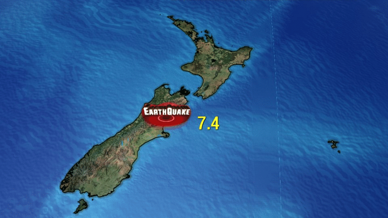 Magnitude 7.4 Tremor Strikes New Zealand, Causes Tsunami