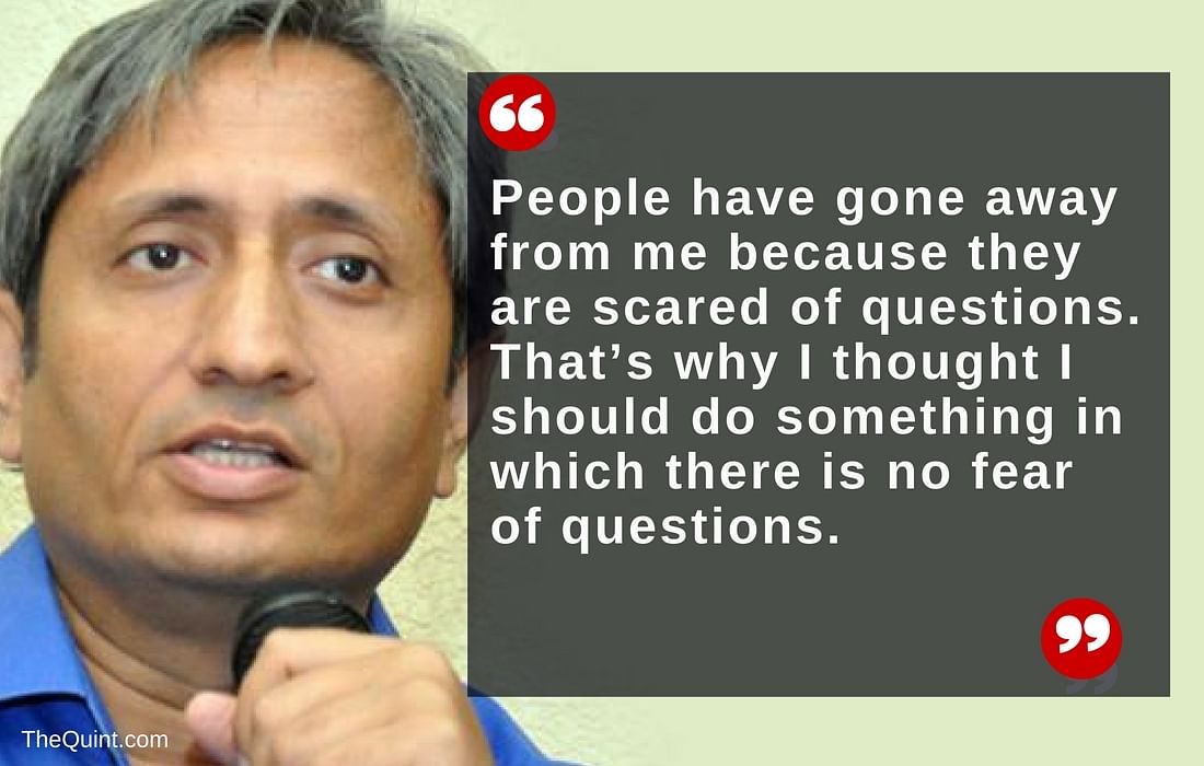 “If we can’t question, then what will we do?” Ravish Kumar asks in a satirical primetime show after the NDTV ban. 