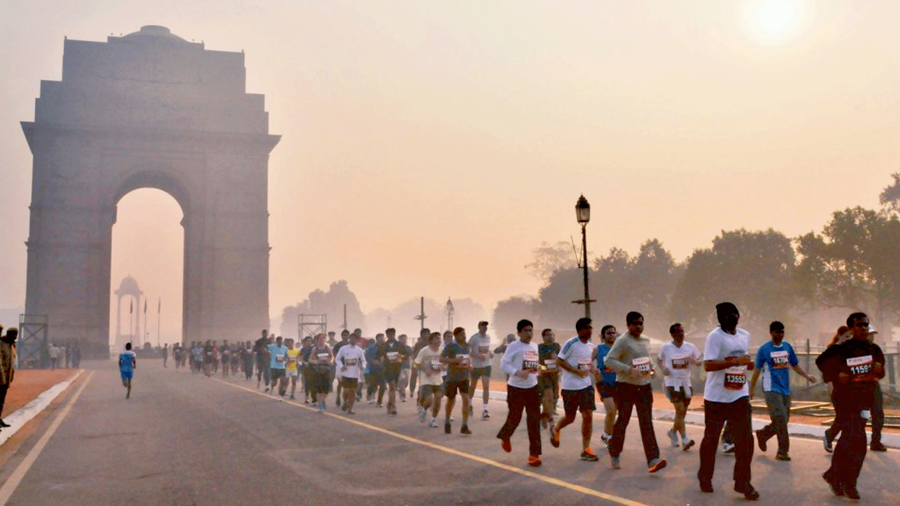 File image of runners in the capital city&nbsp;