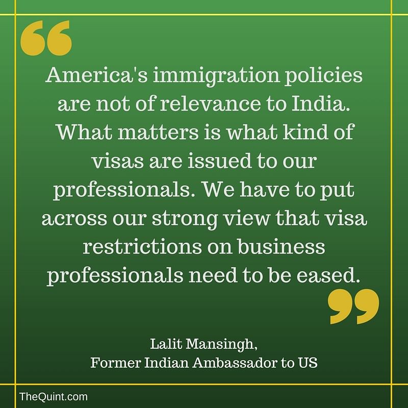 Former Indian Ambassador to the United States, Lalit Mansingh talks about his expectations from Trump’s presidency.