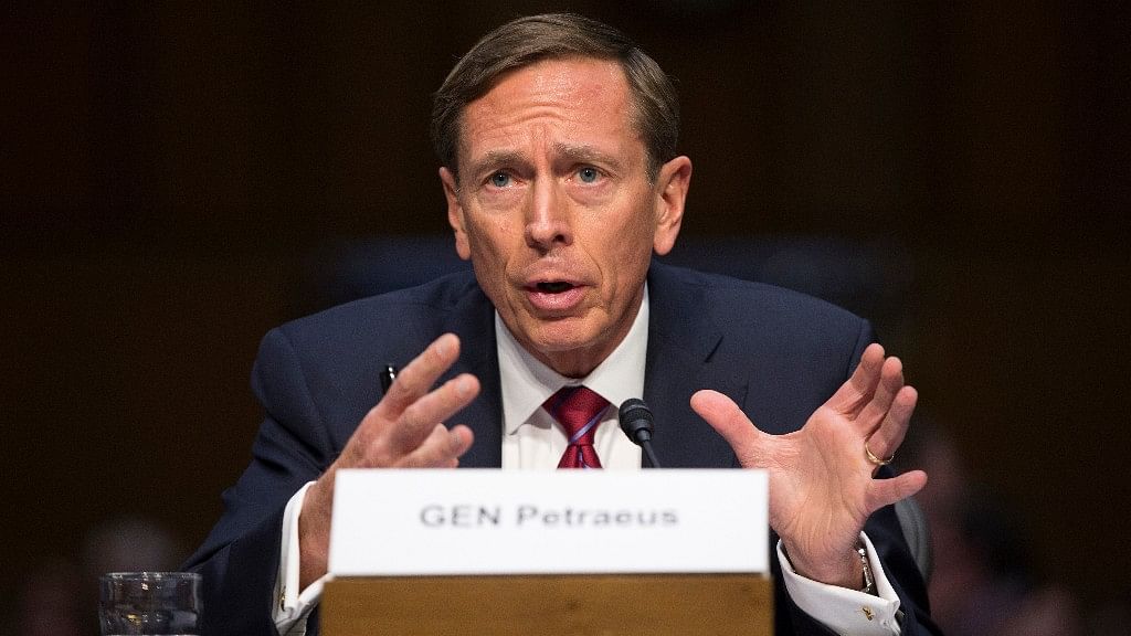 File photo of David Petraeus testifying at Capitol Hill, Washington. (Photo: AP)