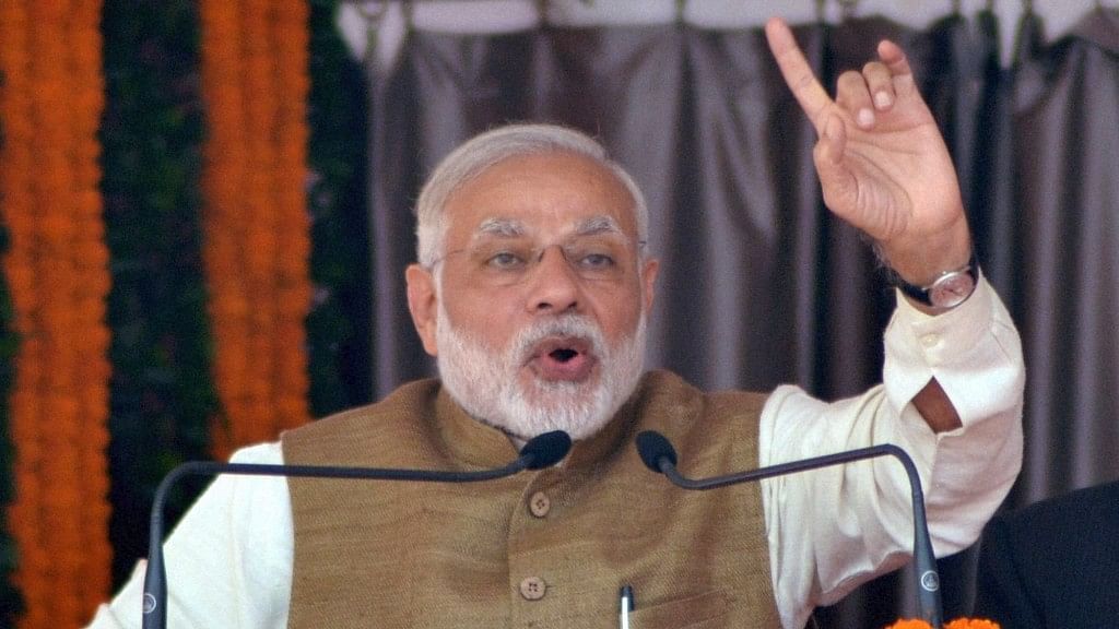 Modi has left behind powerful contenders like Obama, Trump and Putin in the polls so far. (Photo: PTI)